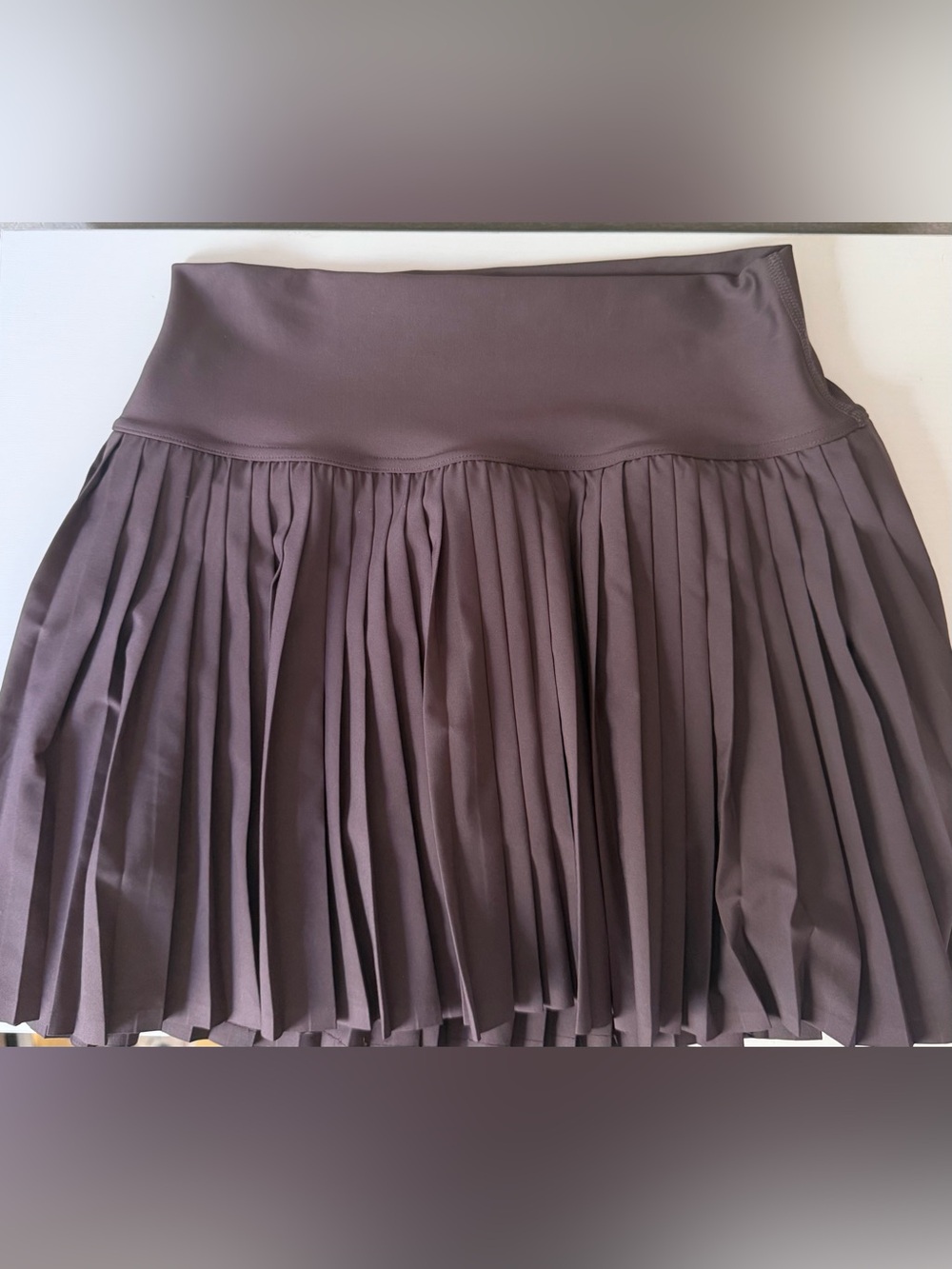 ALO Yoga Brown Pleated Skirt - M
